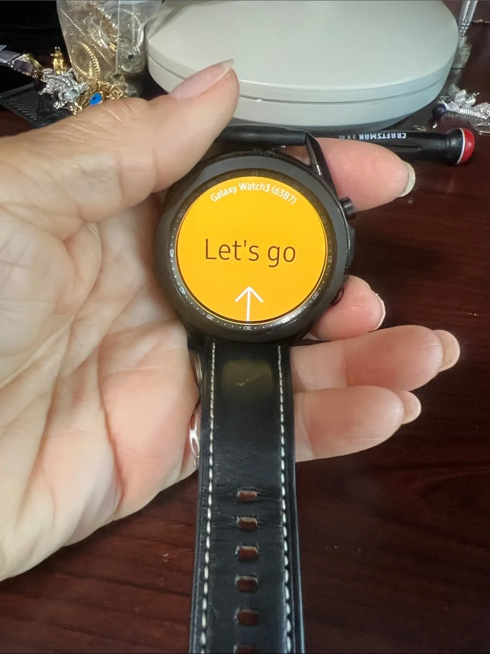 galaxy3 watch sleek black